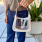 Paige Clear Bag- Ivory