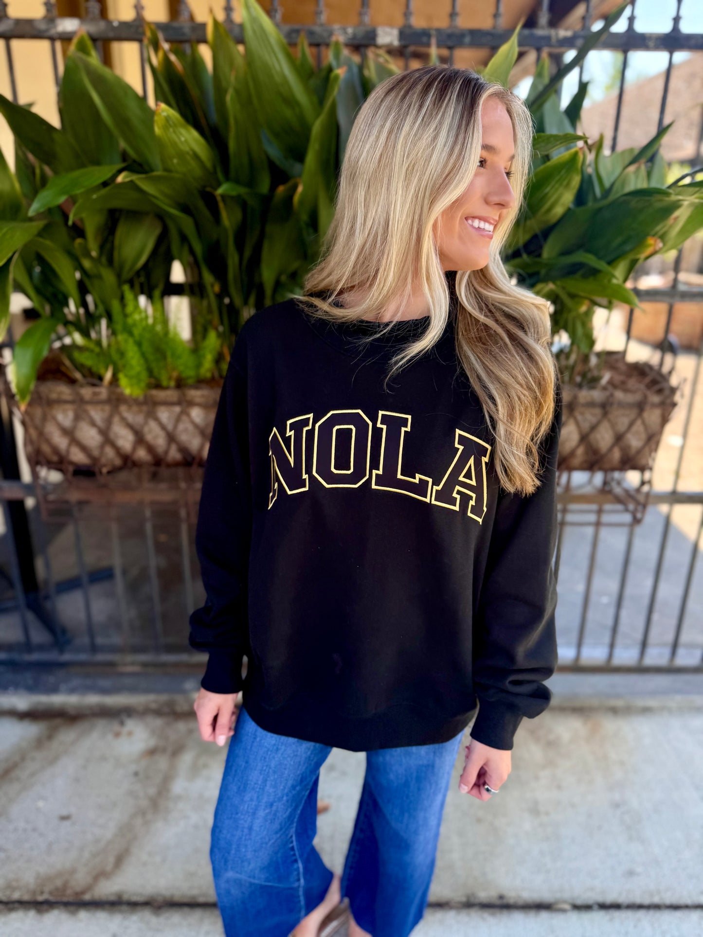 NOLA Mockneck Sweater- Black