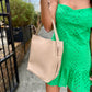 Paloma Bucket Bag- Beige