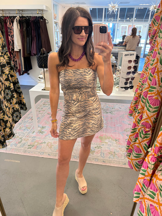 Tiger Tube Mini Denim