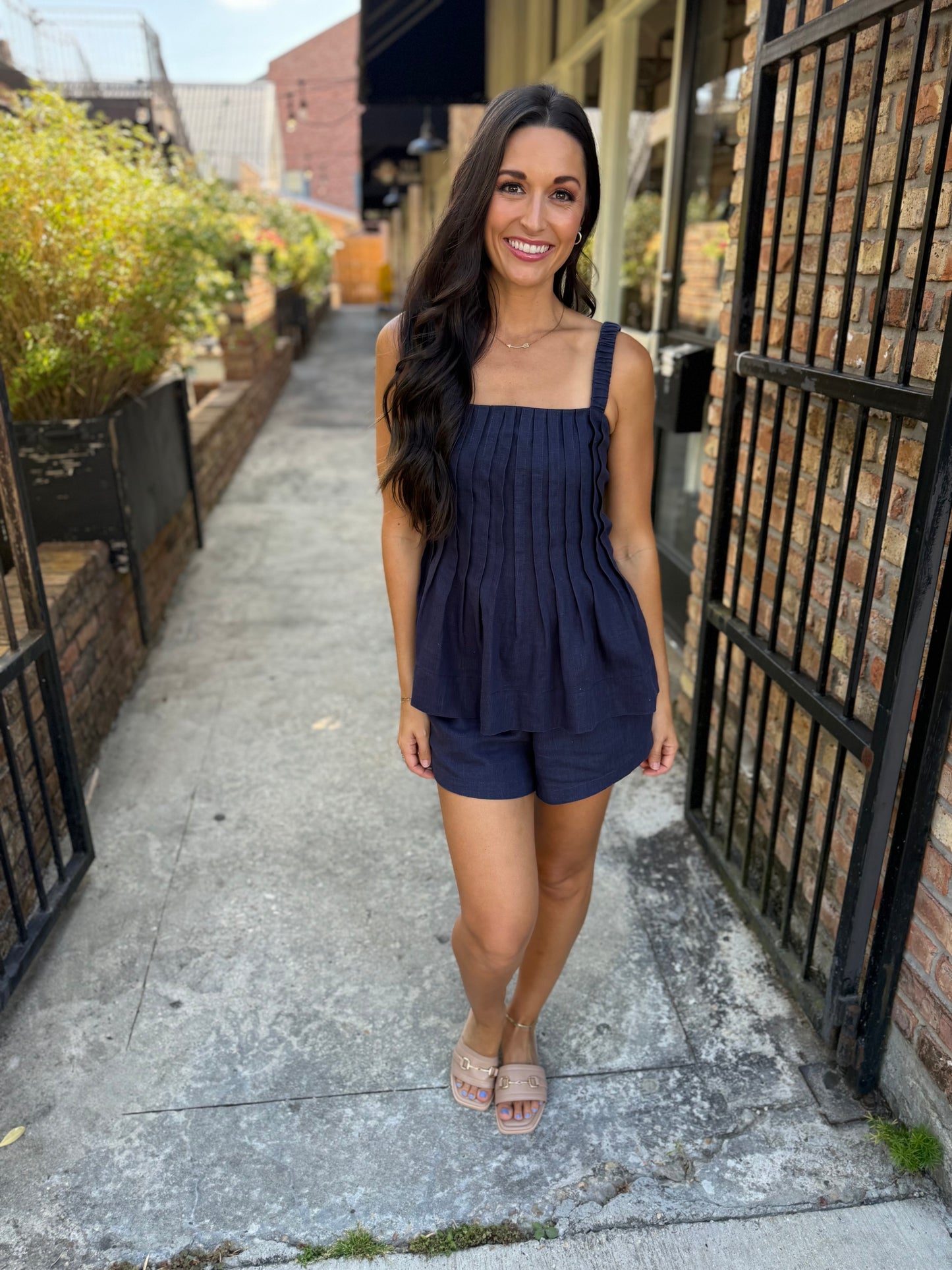 Sarai 2 PC Set- Navy