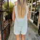 Gingham Checkered 2 PC SET- Sage