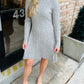 Adi Dress- Heather Grey