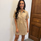 Z Supply Leone Suede Mini Dress