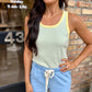 Landon Striped Tank- Blue/Yellow