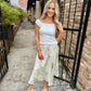 Barbara Satin Skirt - Mint