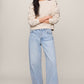 Z Supply Axel Grommet Sweatshirt- Sandstone