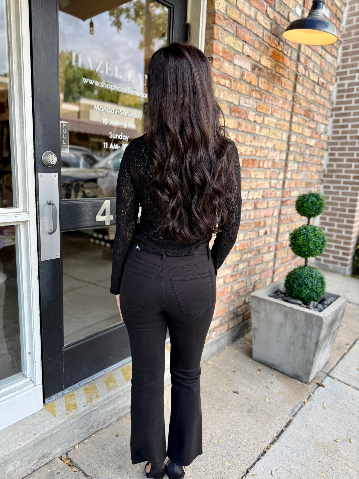 Sierra Knit Top- Black