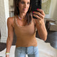 Vianne Top- Camel