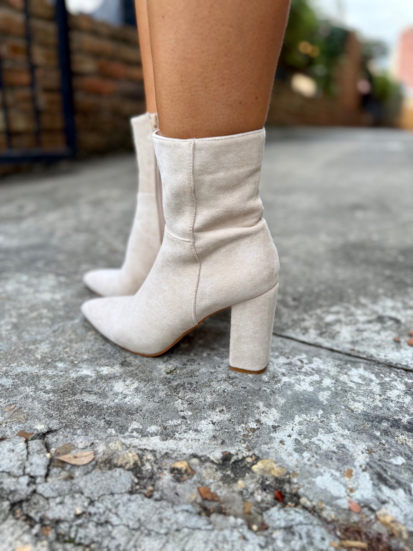 Spencer Bootie- Natural
