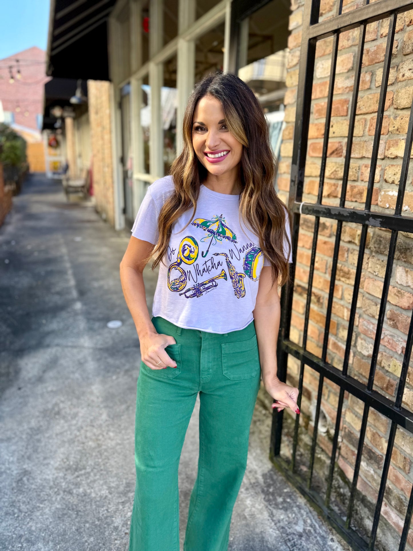 Do Whatcha Wanna CROPPED Tee