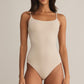 Z Supply Luxe Jersey Bodysuit- Sandshell