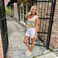 Sylvia Stripe Sweater Vest- Multi