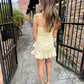 Callahan Romper Dress- Lemon Butter