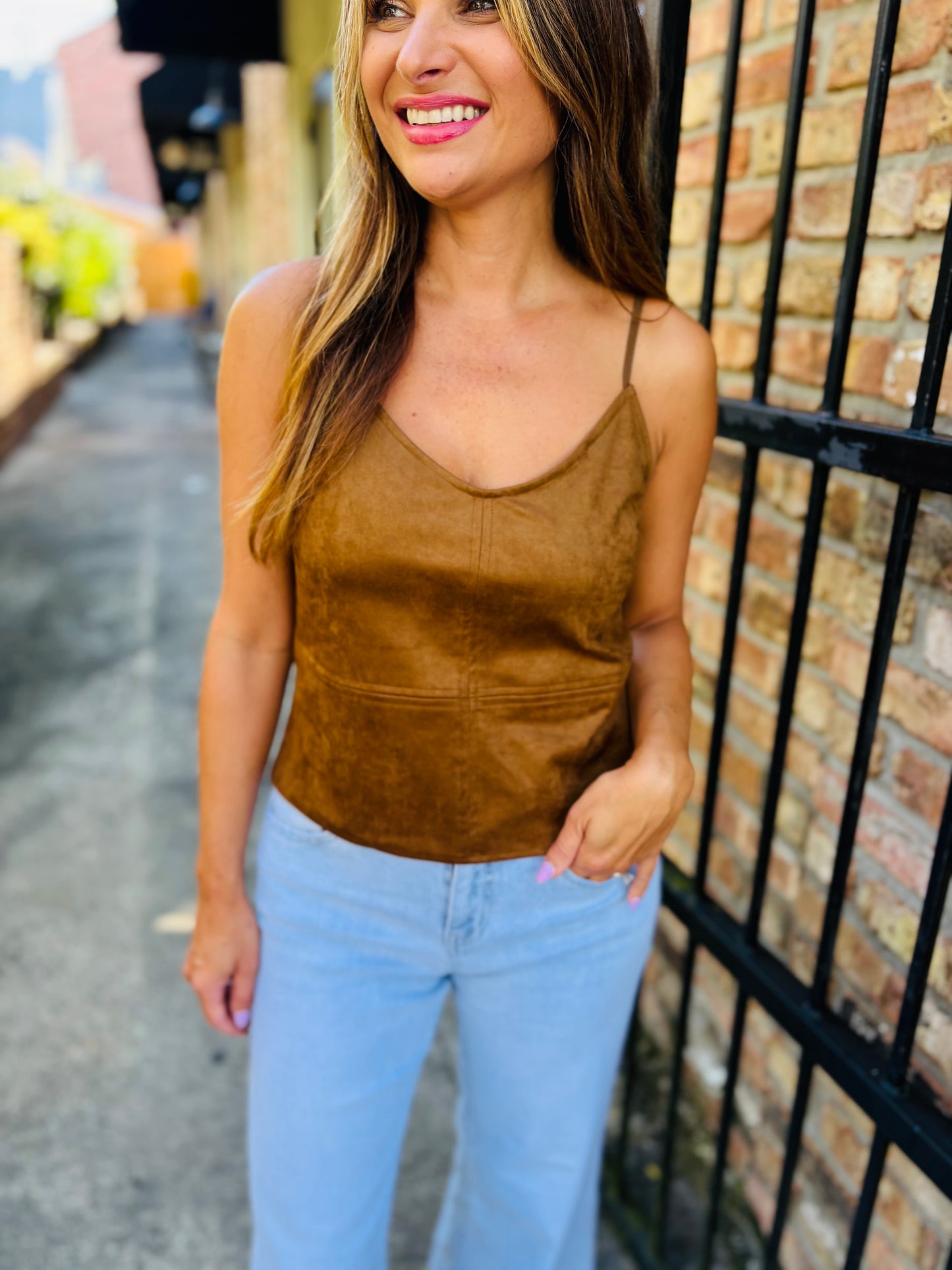 Raani Cami- Graham Taupe