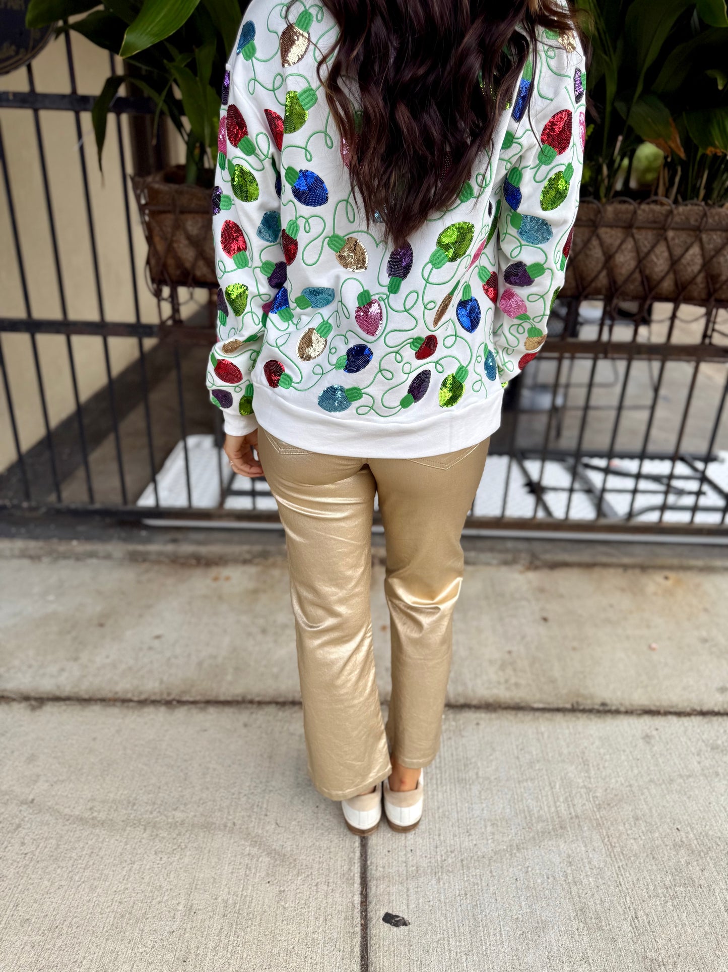 Christmas Lights Sweatshirt