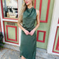 Laurel Maxi Dress- Forest