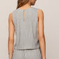 Z Supply Sloane Striped Top- Eclipse