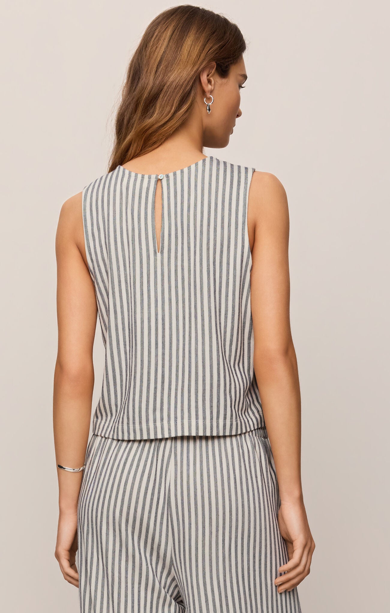 Z Supply Sloane Striped Top- Eclipse