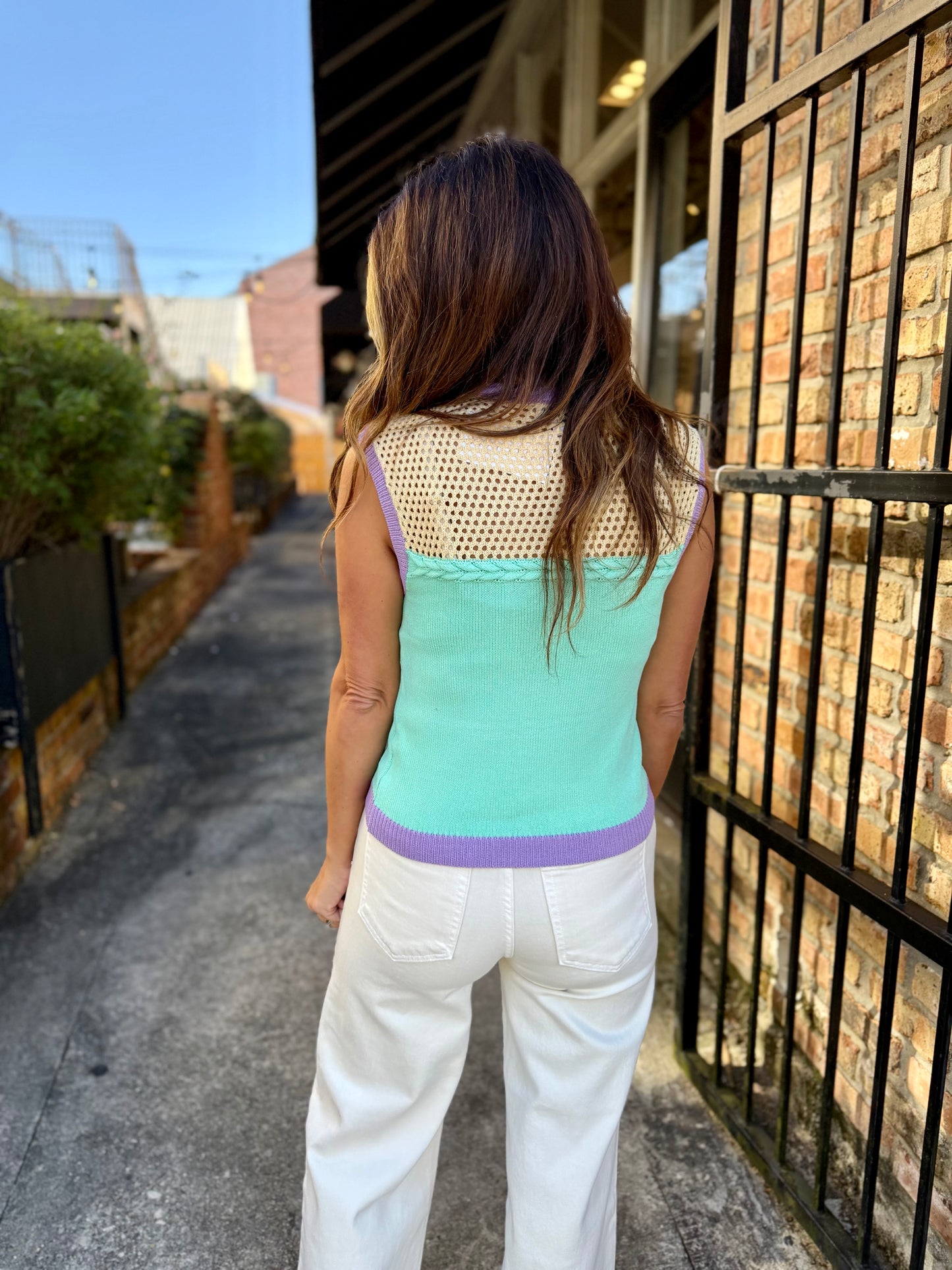 MG Braided Crochet Top