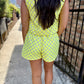 Dotty Polka Dot Top-Lemon