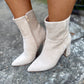 Spencer Bootie- Natural