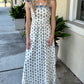 Santa Barbara Dress- Power Blue