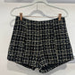 Tabitha Short- Black Tweed