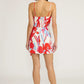 Samantha Mini Wrap Dress- Multi