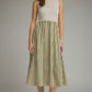 Ainsley Maxi Mock Neck Dress- Ecru