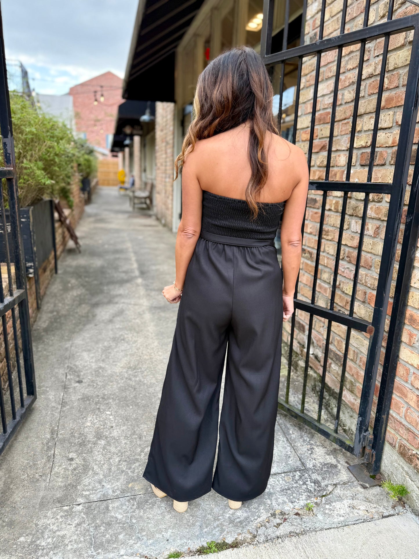 Royale Tube Jumpsuit- Black