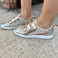 Lizzie Metallic Sneaker