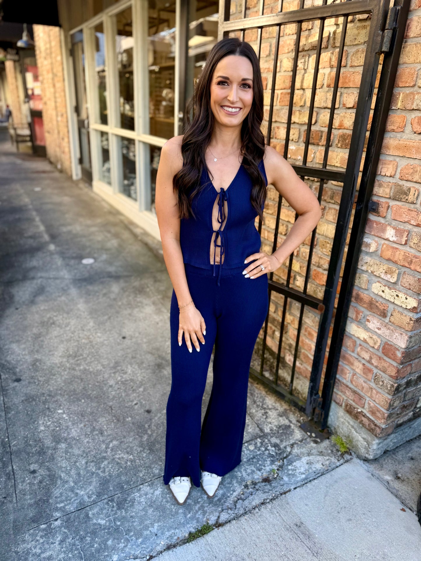 Adams Fly Away Pants- Navy