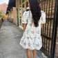 McWilliams Floral Dress- Ecru