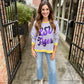 LSU Stripe Pullover