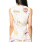 Queen LSU Scattered Logo Rhinestone Skirt