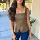 Urban Fall Top- Olive