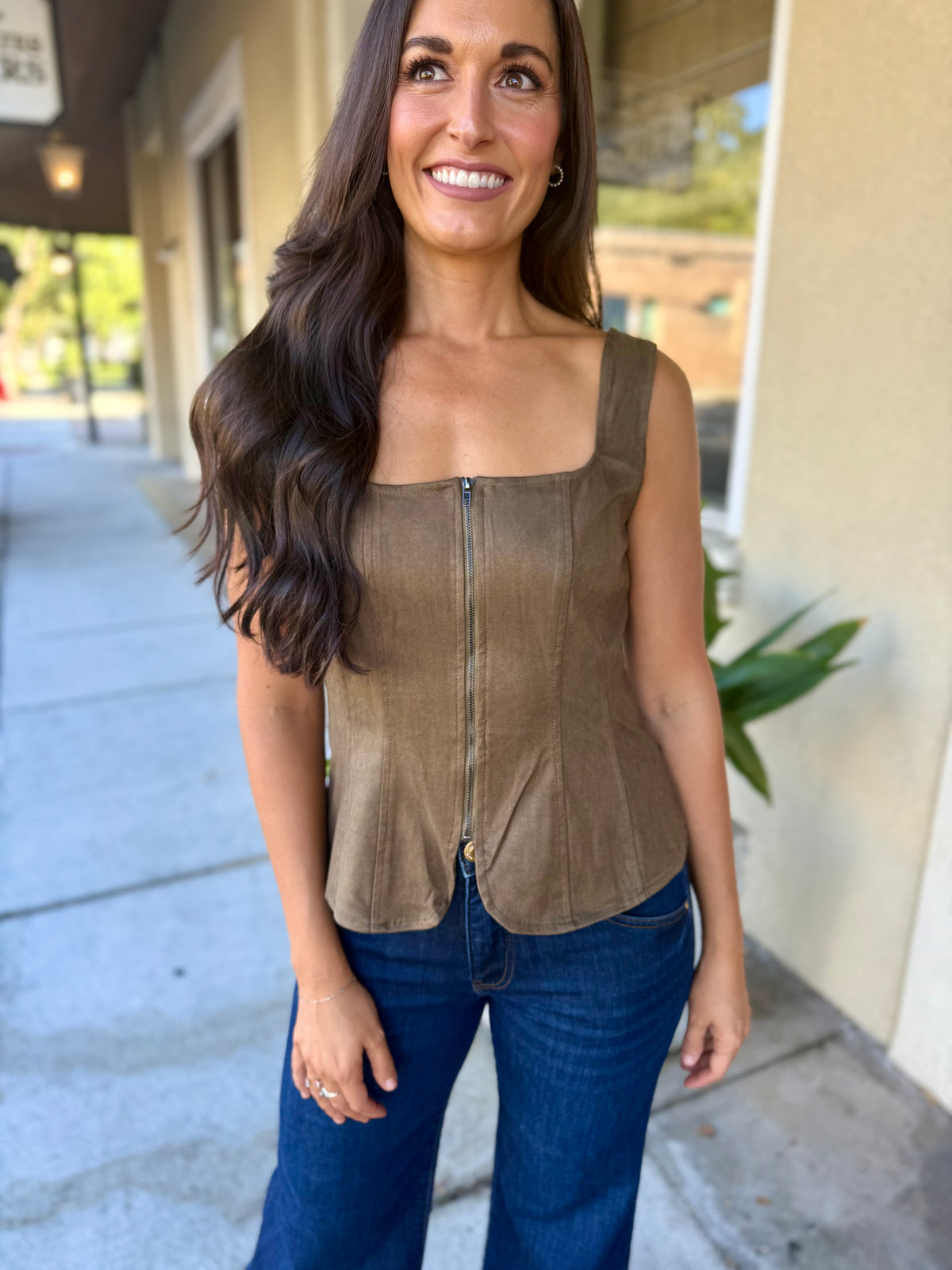 Urban Fall Top- Olive