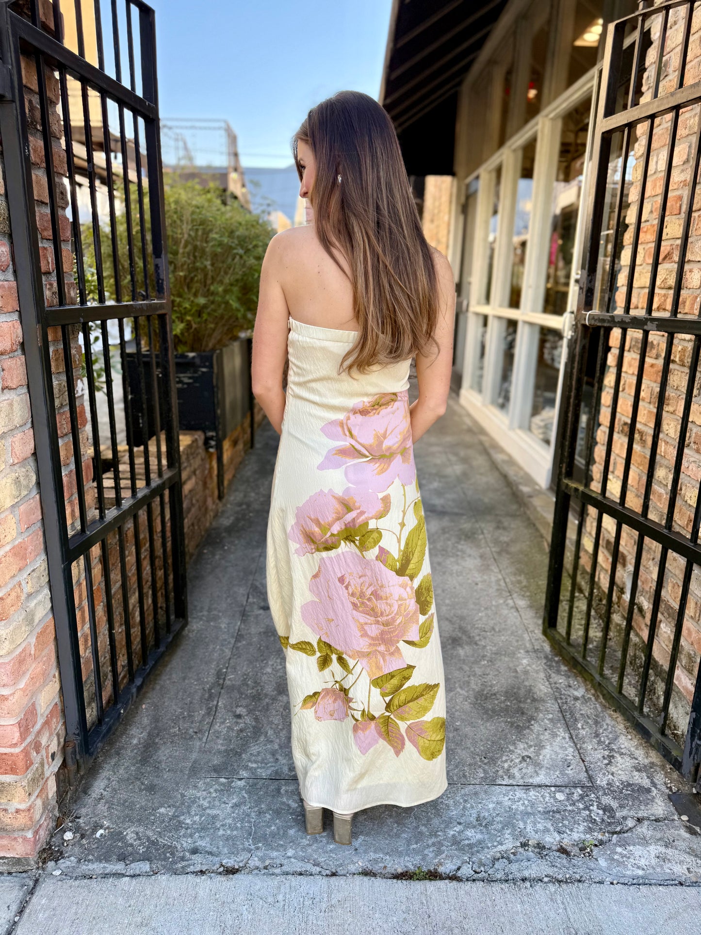 Oversized Floral Maxi Dress