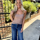 Z Supply Second Skin Cami- Desert Taupe