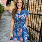 Meadow Floral Denim Dress