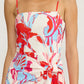 Samantha Mini Wrap Dress- Multi