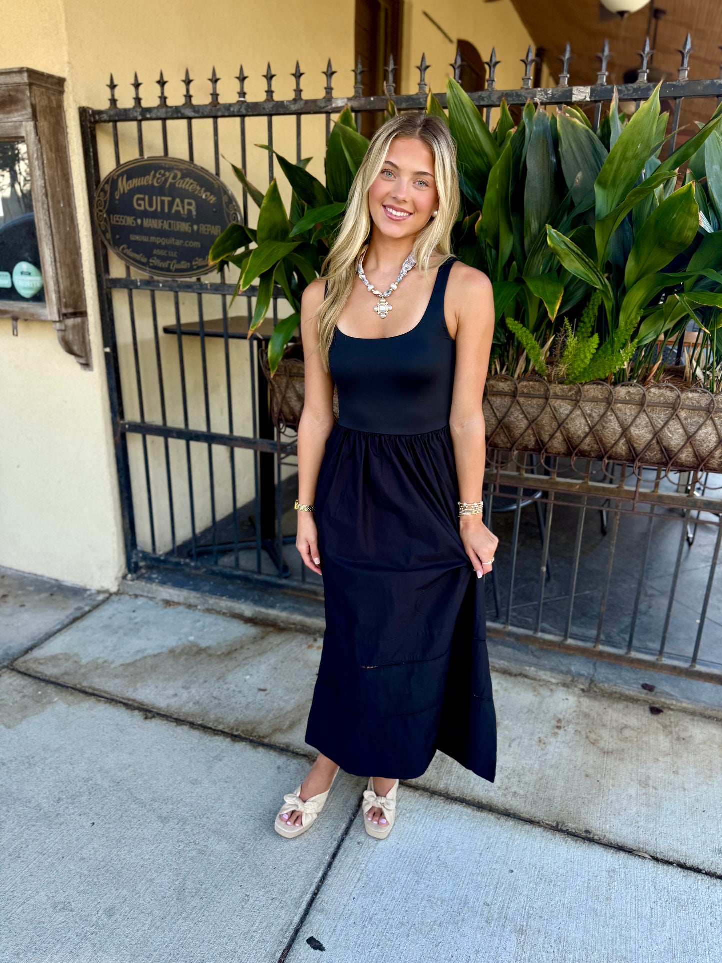 Z Supply Johanna Maxi Dress- Black