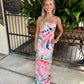 Eliana Dress- Tropical Sorbet