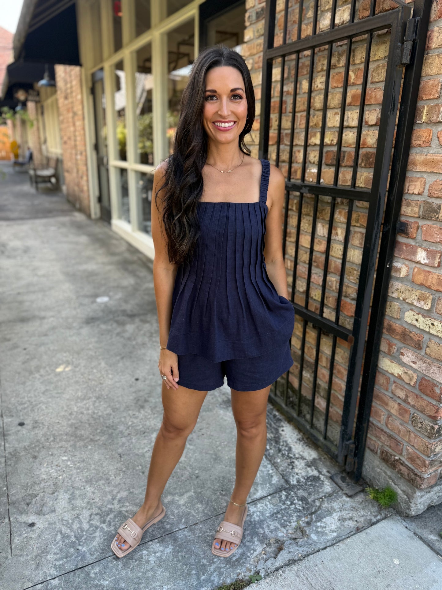 Sarai 2 PC Set- Navy