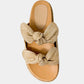 Kiki Platform Sandal- Raffia