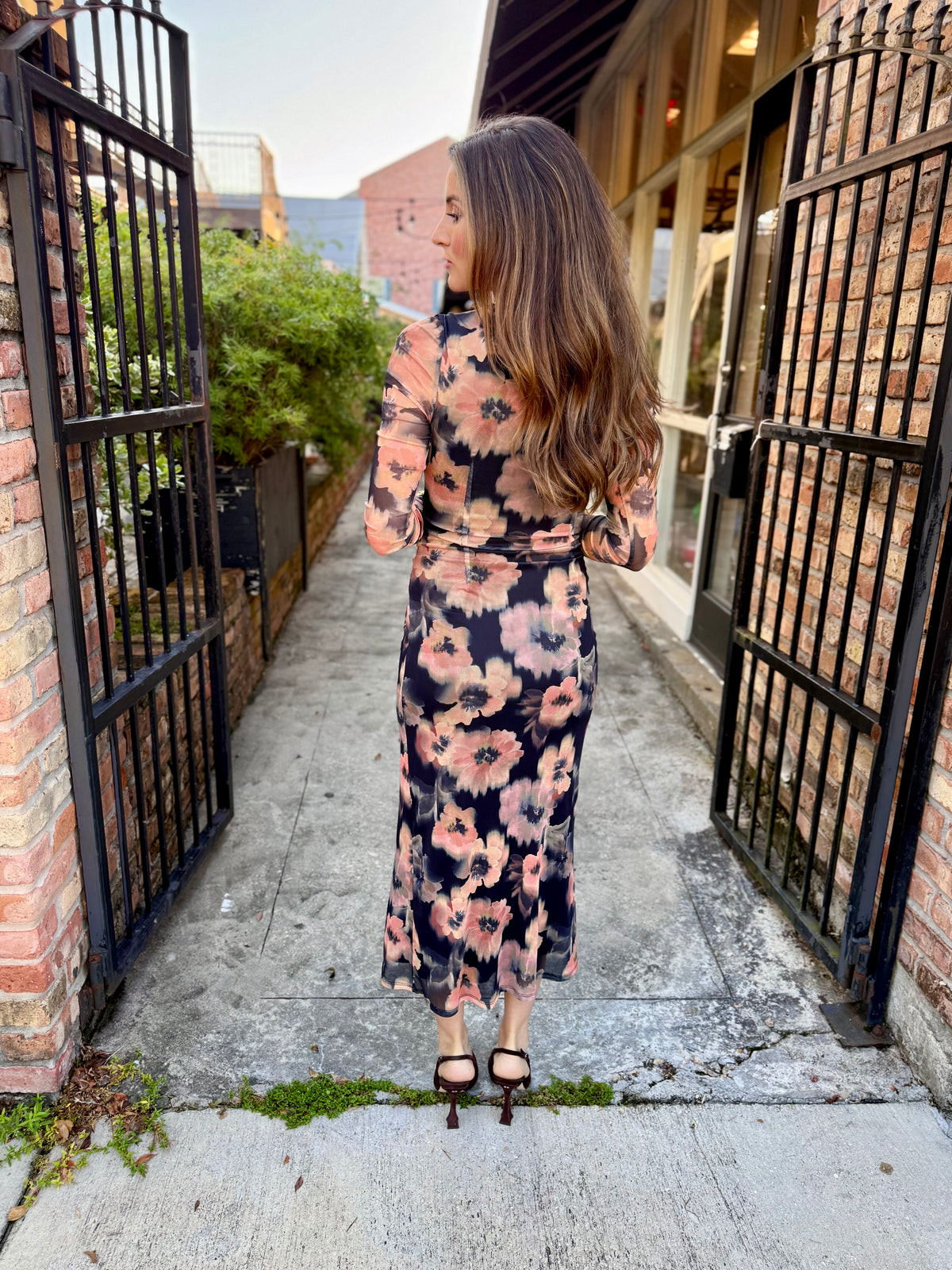 Garden Grit Maxi Dress