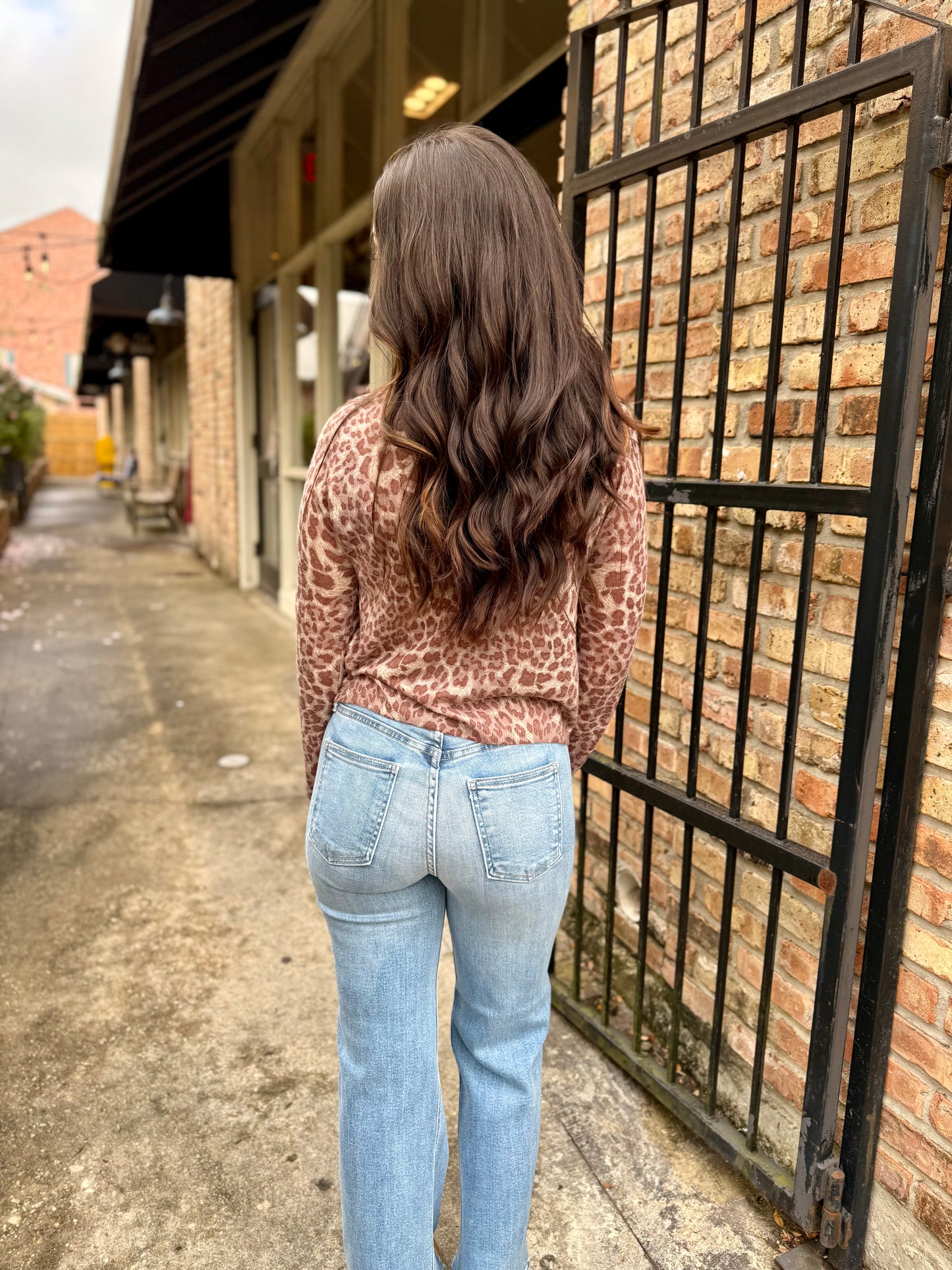 Dania Leopard Cardigan