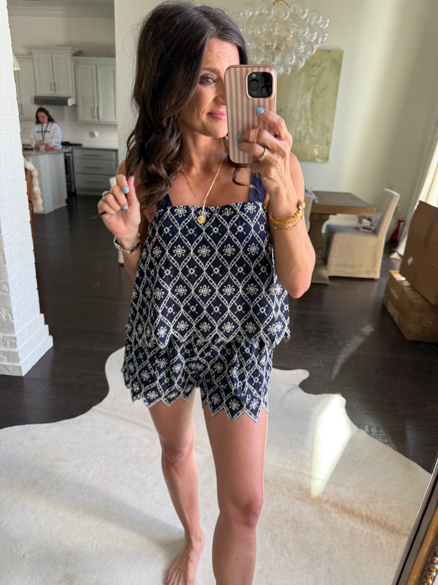 Selene Embroidered 2 PC Set