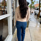 Z Supply Medina Pointelle Cardigan- Macaroon